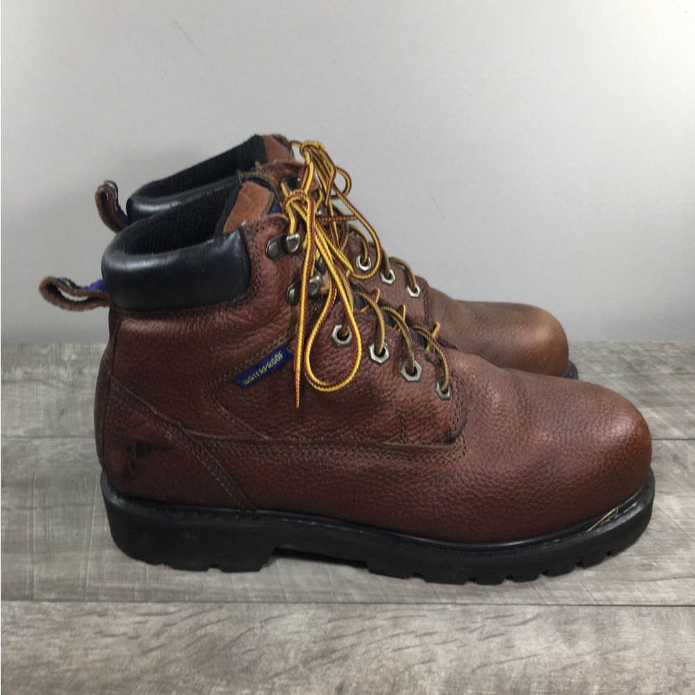 Goodyear GY6393 Lace Up Leather Steel Toe Waterproof Insulated Mens Boots Size 9